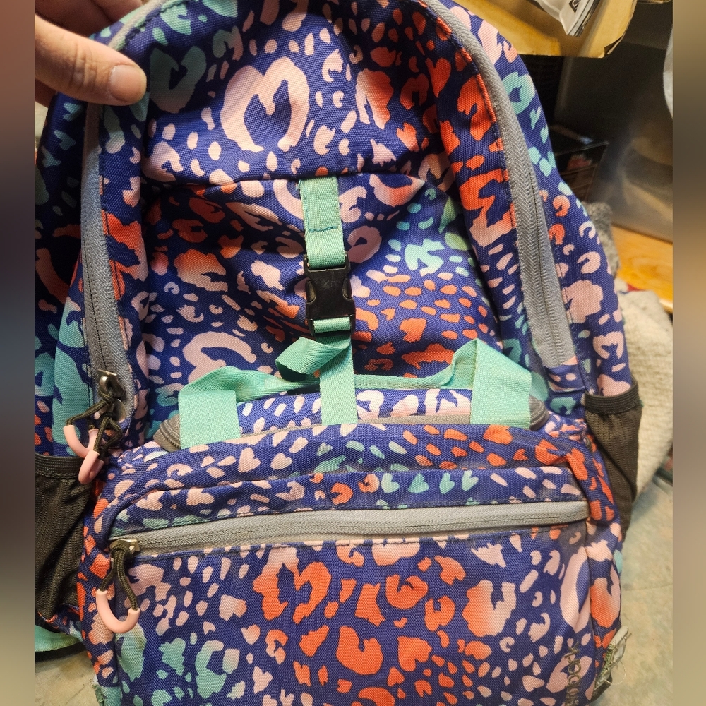 Embaek Multixompartment Backpack School Bag With Insulated Lunch Bag